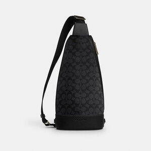 CoachMen's Dominic Sling Pack In Signature Canvas